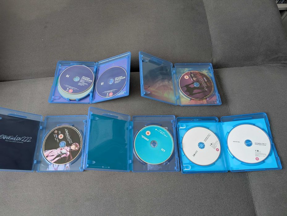 Neon Genesis Evangelion (duża kolekcja) anime Blu-Ray