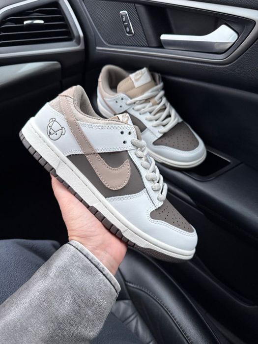 Жіночі кросівки Nike SB Dunk Low Teddy Bear Brown найк данк коричневі