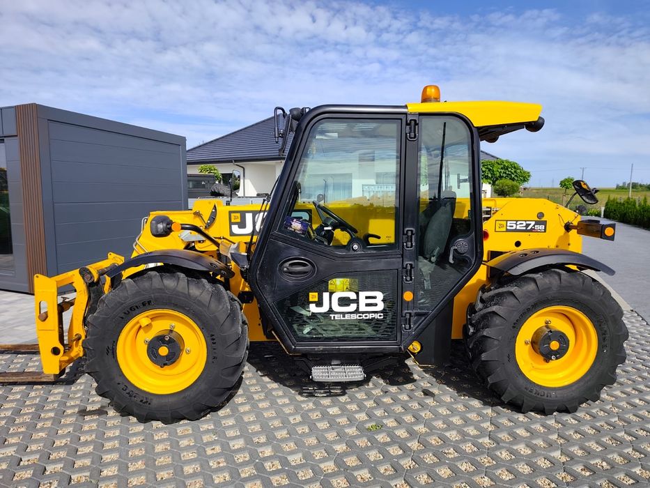 Ładowarka teleskopowa JCB 527-58 AgriPlus klimatyzacja 2m 19r Orginał.