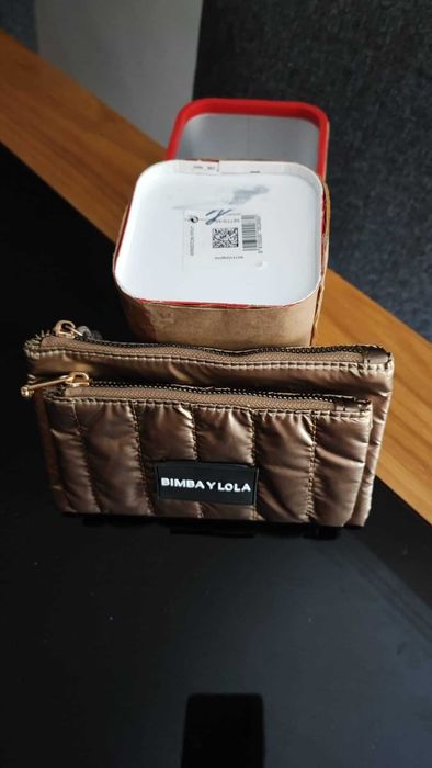 Pochete/Bolsa dourada NOVA