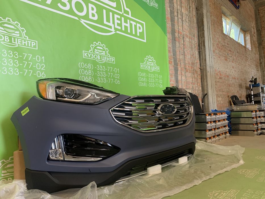 Комплект бампер передний в сборе Ford Edge 2019-2024 форд едж еж фара