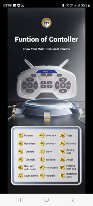 Робот собака Інтелектуальне Інтерактивне цуценя