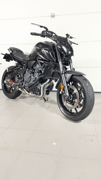Yamaha Mt 07/Troca