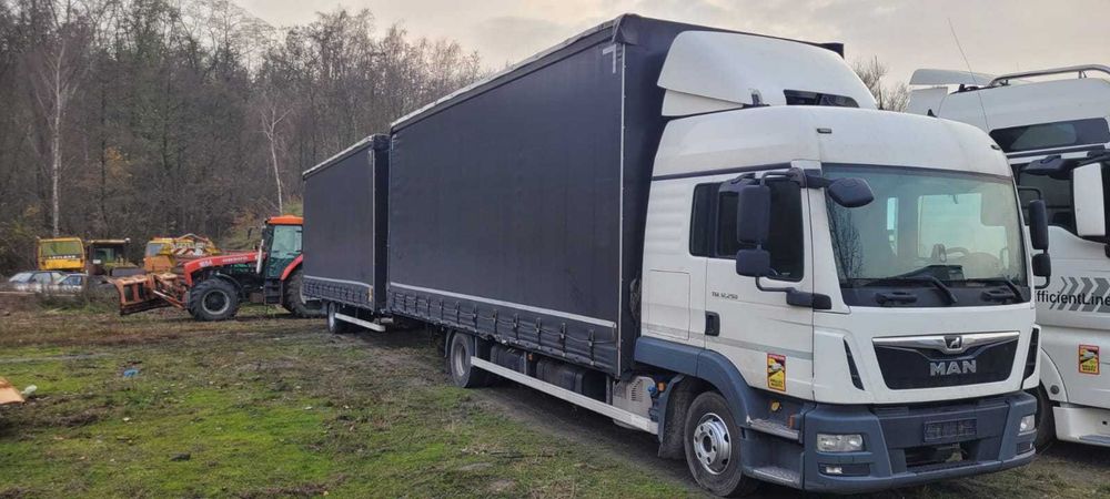 MAN TGL 12.250 + PRZYCZEPA KONAR JG3 przebieg 970 tys. 2018 rok