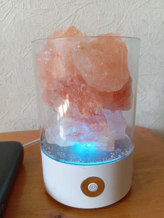 Настольная соляная лампа, Гималайская соляная лампа