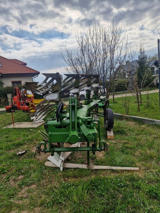 Pług obracalny 4 skibowy ażurowy Gessner