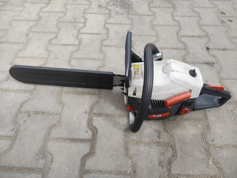 Pilarka spalinowa piła mocna 3KM prowadnica 45cm nowy łańcuch stan bdb