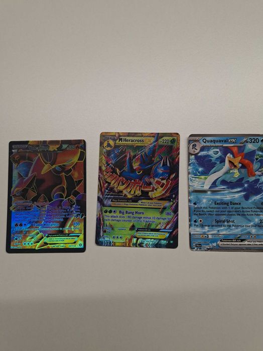 Cartas Pokémon EX e GX