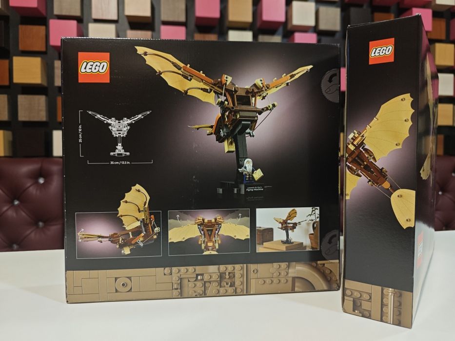LEGO ICONS 10363 Літальний апарат Леонардо да Вінчі