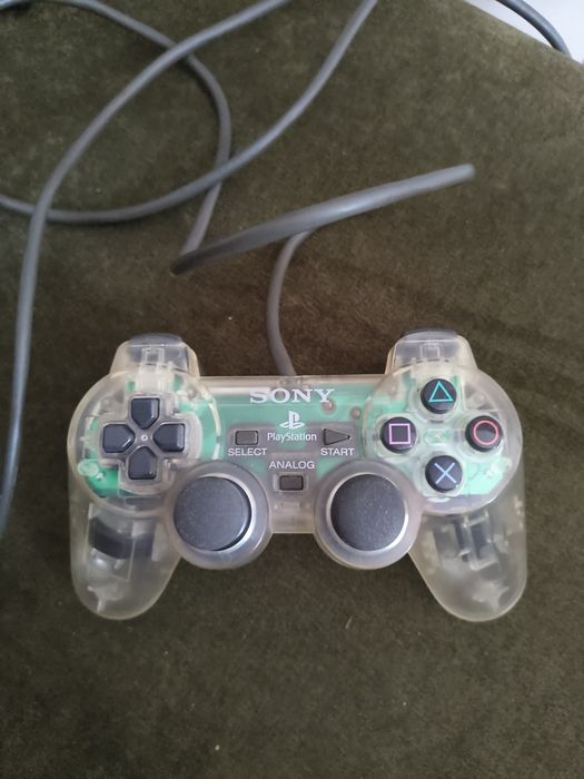 Pad Sony Analog Controller Crystal do PS1