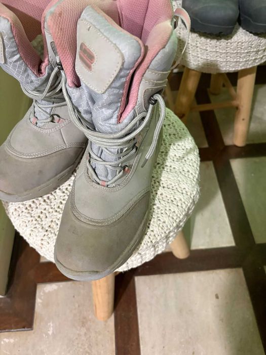 calçado para a neve