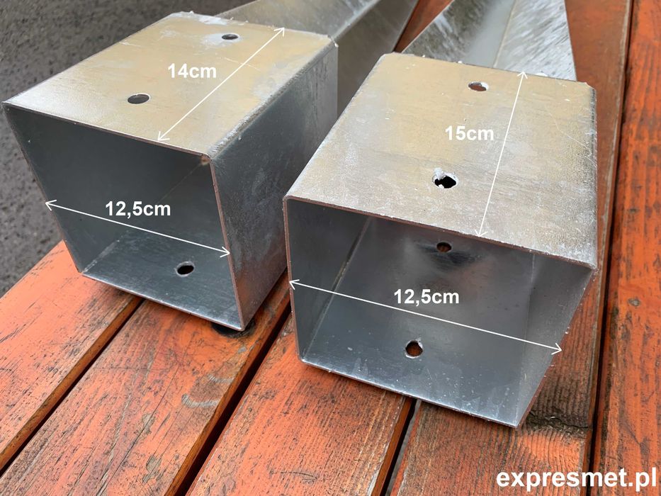 Podpora podstawa słupa przykręcana regulowana SOLIDNA kotwa  wspornik