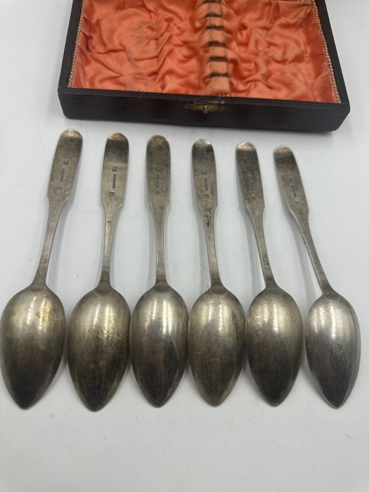 Przedwojenne srebrne łyżeczki do herbaty Bolesław Armatowicz Kraków