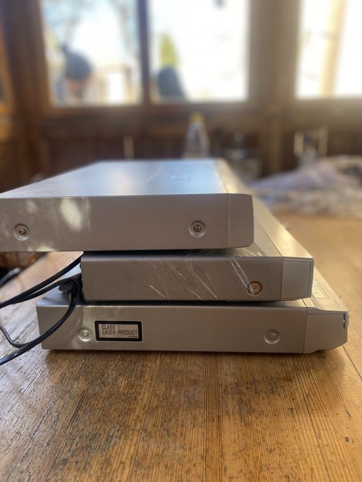 3 DVD, panasonick, sony, bbk