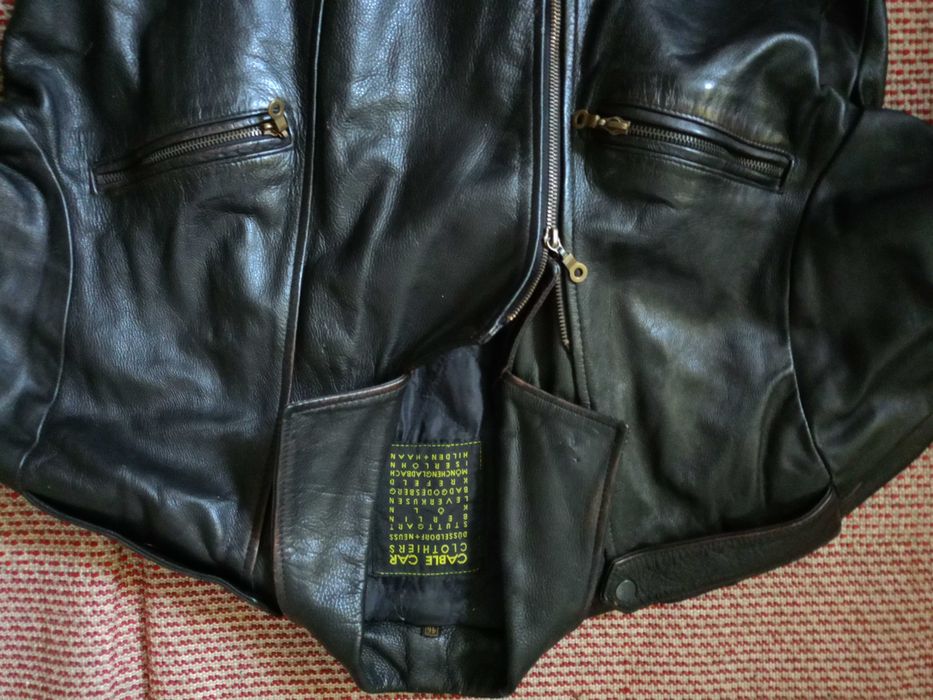 CABLE CAR CLOTHIERS Masywna skóra Stan BDB Okazja