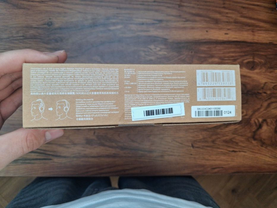 Słuchawki Philips TAH3209BK/00 Bluetooth 5.3 – czarne, nieużywane nowe