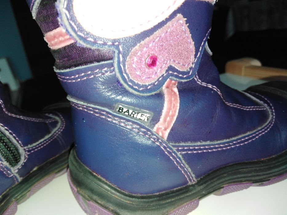 Bartek Bartki buty zimowe r. 23 kozaki na zimę skórzane