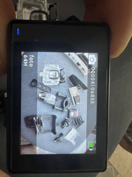 Action Cam A16 4K 60FPS – Nova na Caixa – 48MP – WiFi – À Prova de Água