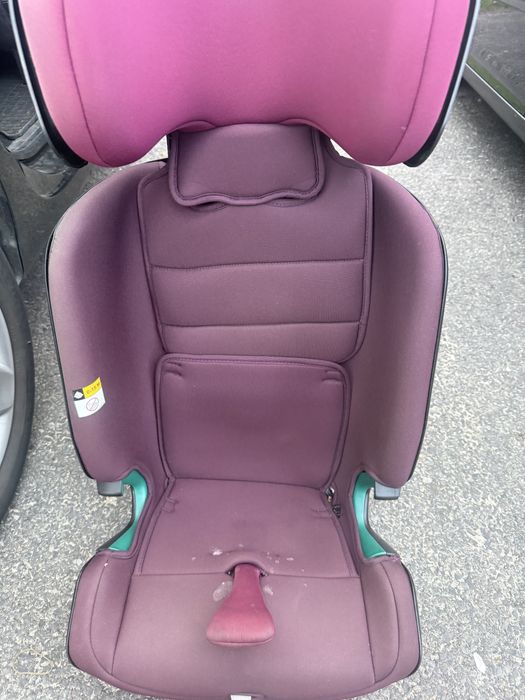 Fotelik britax romer 15-36 kg, bordowy, dualfix
