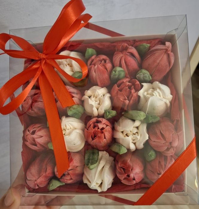 Зефірні квіти та бокси