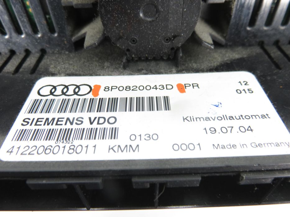 Klimatronik Audi A3 8p