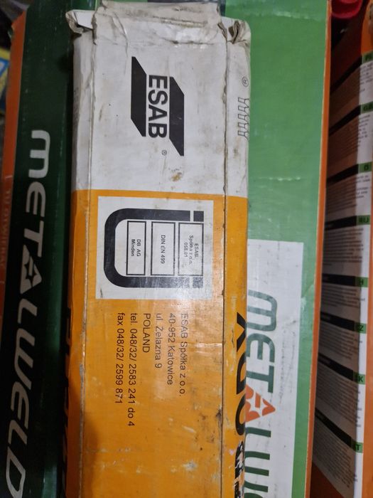Elektrody zasadowe metalweld basoweld 50 4,0x450mm