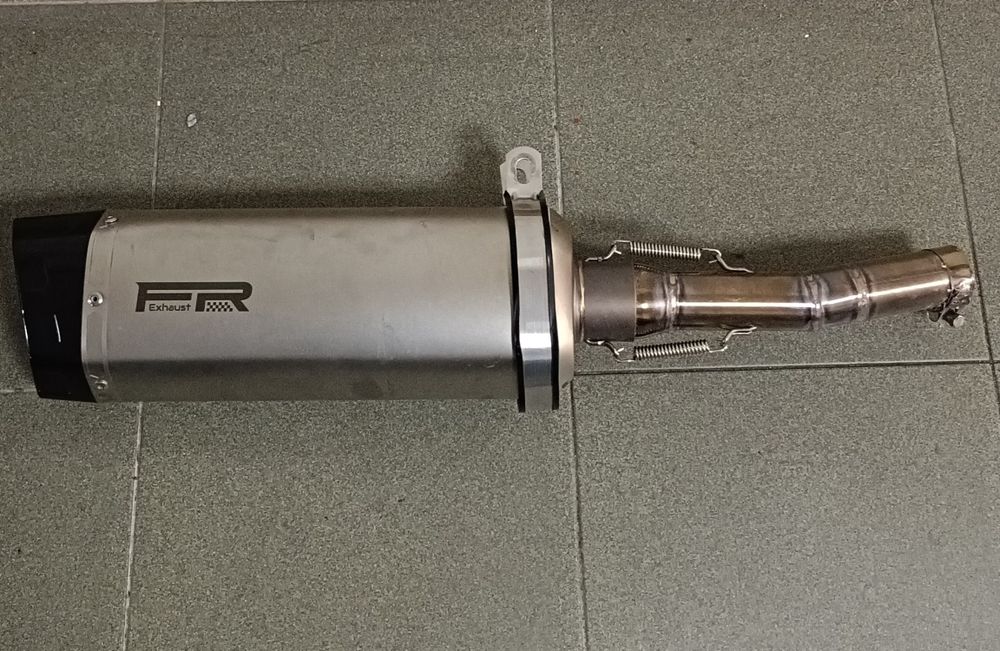 Ponteira e tubo Escape FR Exhaust