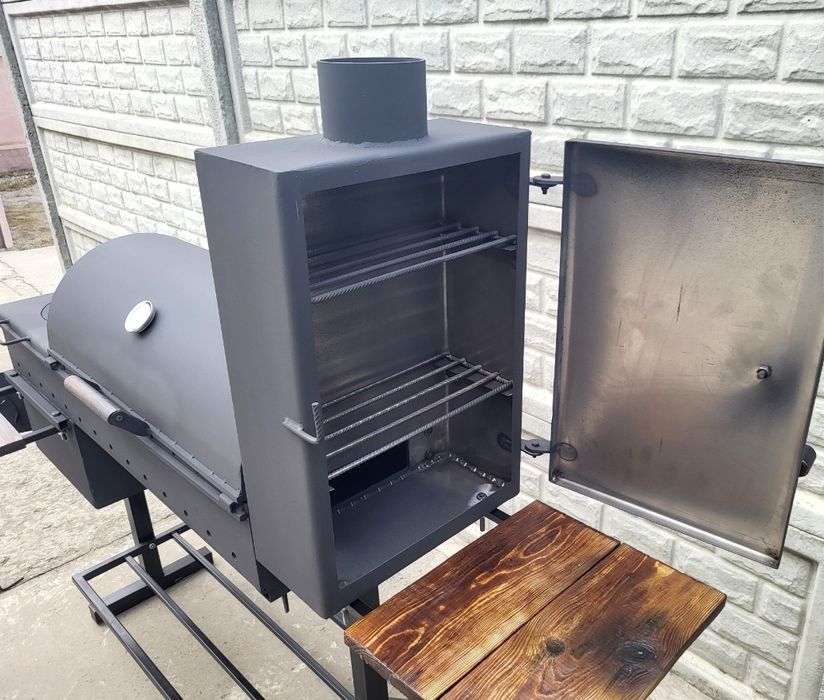 ХИТ! 3/4/5мм! Мангал Барбекю с Коптильней + Печь под Казан