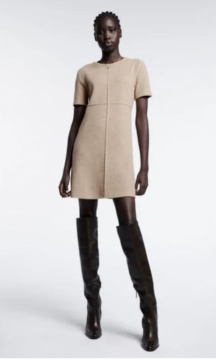 НОВЕ Плаття Zara BASIC SOFT DRESS розмір М