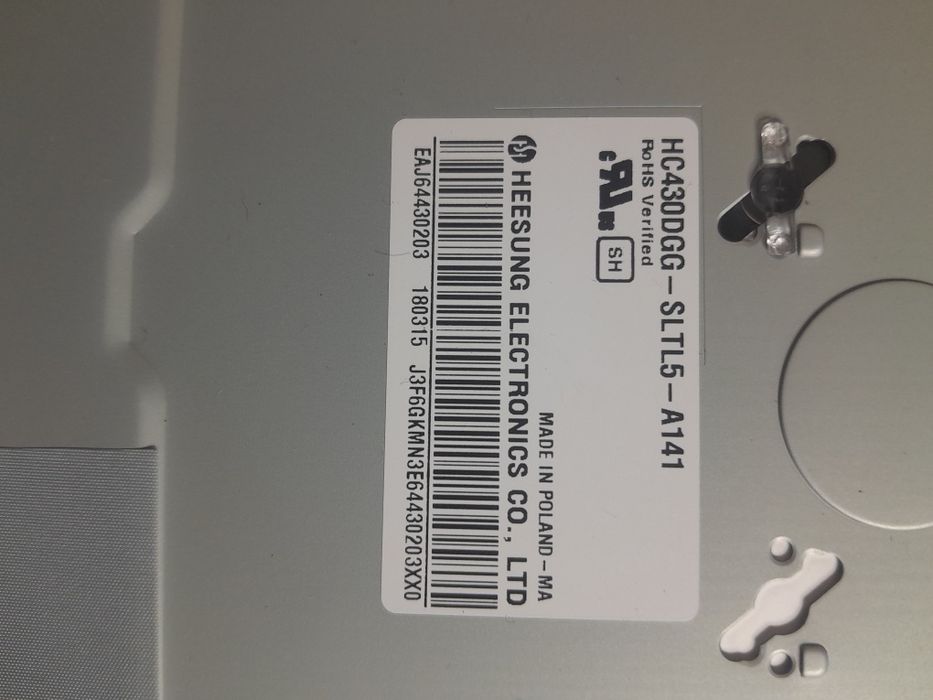 Placa principal mainboard EAX67872804 de TV LG 43UK6300PLB
