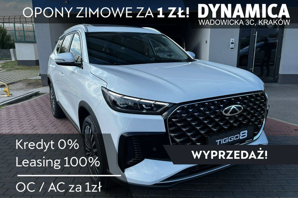 Chery Tiggo 8 Prestige - 147KM - 1.6T GDI - Rocznik 2025
