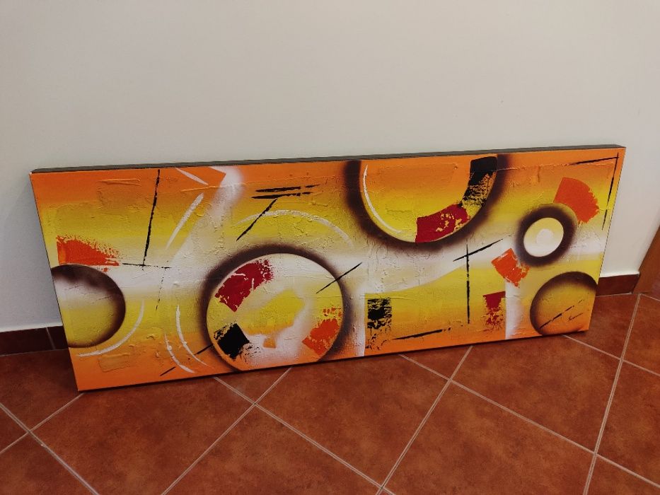Quadro em pintura acrílica