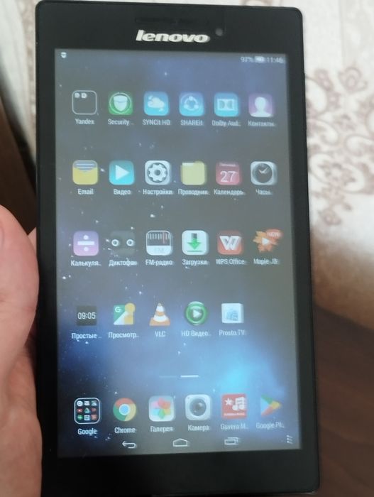 Планшет Lenovo TAB 2 A7-20F 7" 1/8ГБ з чохлом та зарядкою