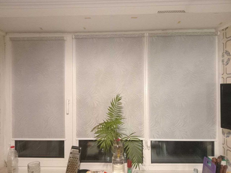 Рулонні штори (ролети) — стильні, практичні, різні розміри
