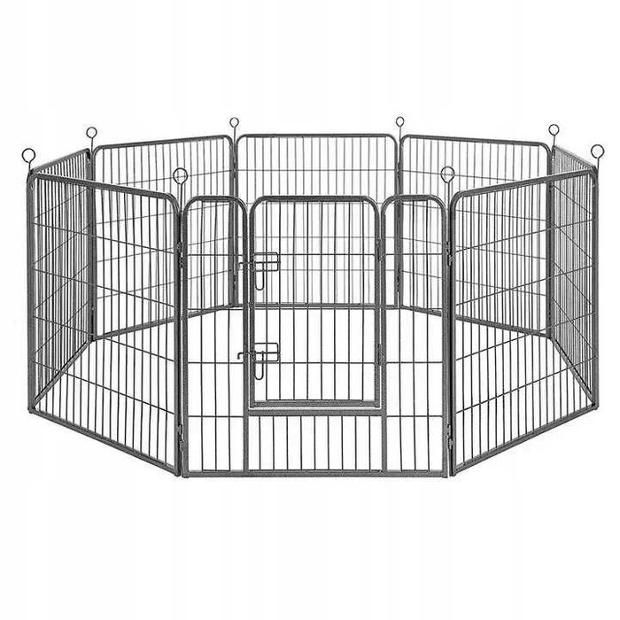 БОЛЬШОЙ металлический манеж вольєр для собак и щенков высота 80 см