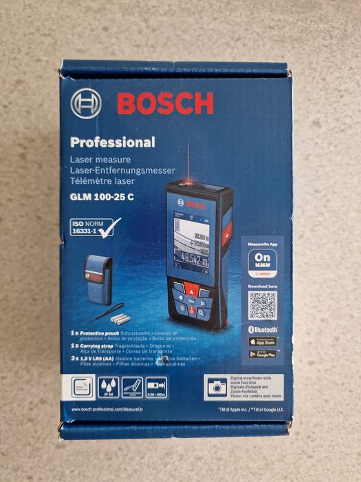 Medido Laser de Distâncias - BOSCH Professional GLM 100-25C
