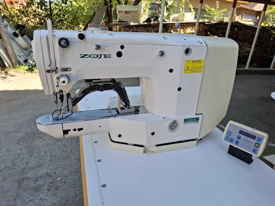 Швейна машина автомат Jack A4F, оверлок Jack C5F. Електронна петельна Juki LBH-1790 та закріпочна. Прямострочки Bruce з серводвигуном