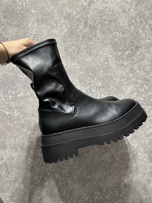 Buty botki  asos public desire sztyblety czarne 39