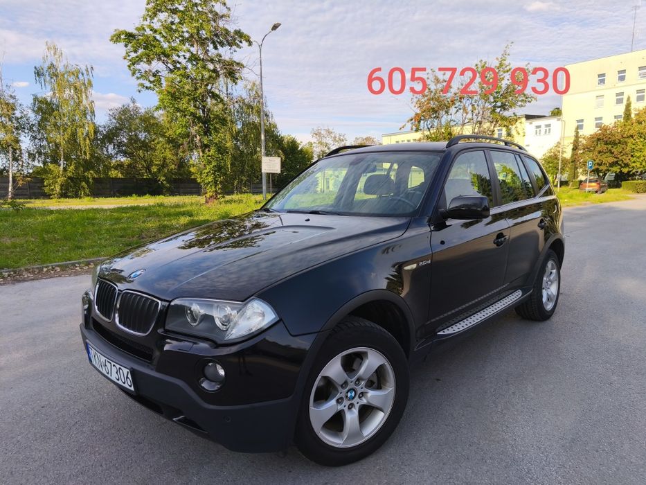 Piękna BMW X3 **185tyś**LIFT**Stan BDB**Oryginał Zamiana
