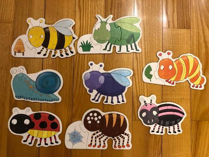 Puzzle „Moje owady” Gibsons