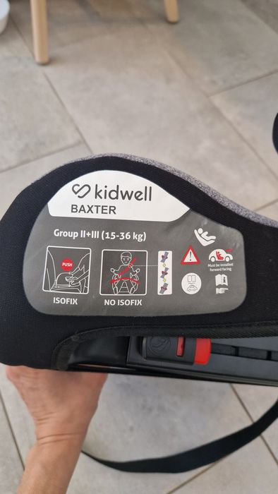 Podstawka samochodowa Kidwell BAXTER 15–36 kg | ISOFIX | Stan bardzo d