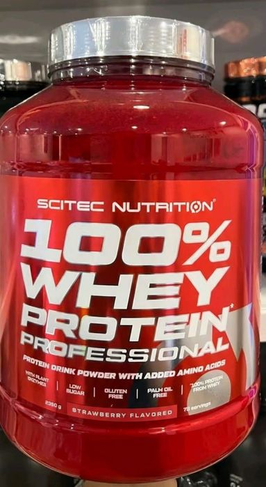 Whey Protein Scitec Nutrition 100% – Chocolate ou Morango