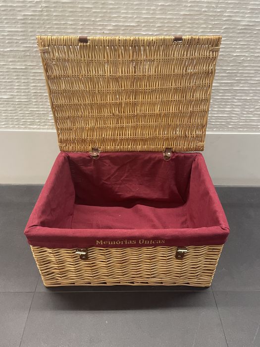 Cesta de vime / verga nova