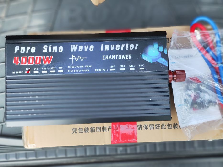 В НАЯВНОСТІ Інвертор чистий синус 2000W/4000W 12В - 220В (аналог FDIK)
