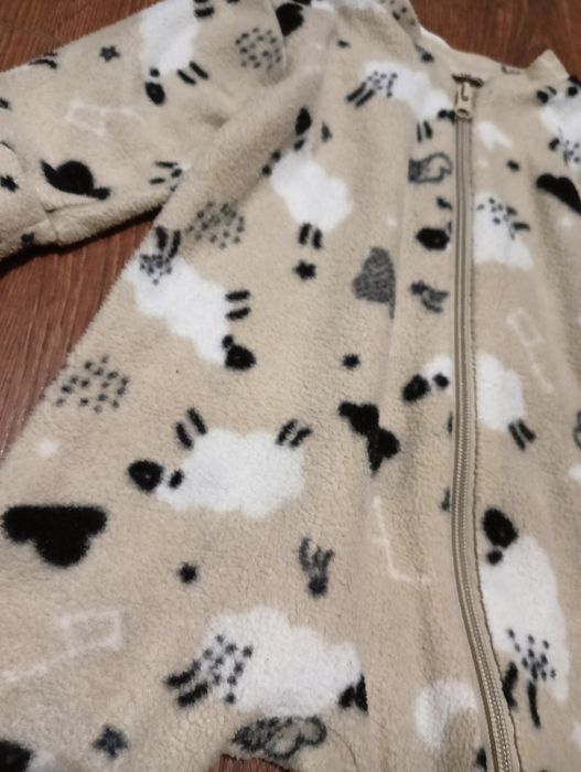 Флісовий ромпер, чоловічок, р.74