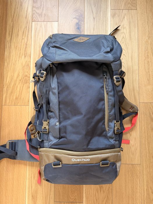 Plecak trekkingowy podróżny 50 L - QUECHUA (Decathlon)