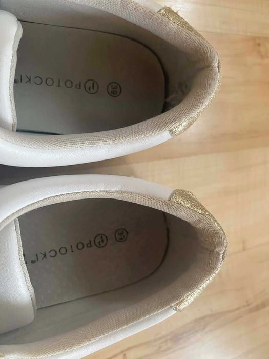 Białe damskie sneakersy Potocki roz. 39