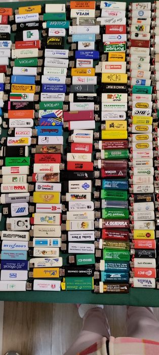 Lote de 307 isqueiro com publicidade
