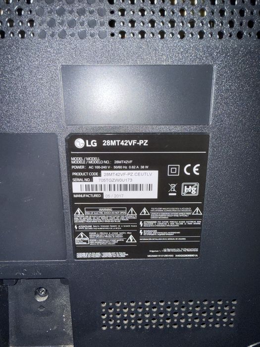Tv LG 28 polegadas