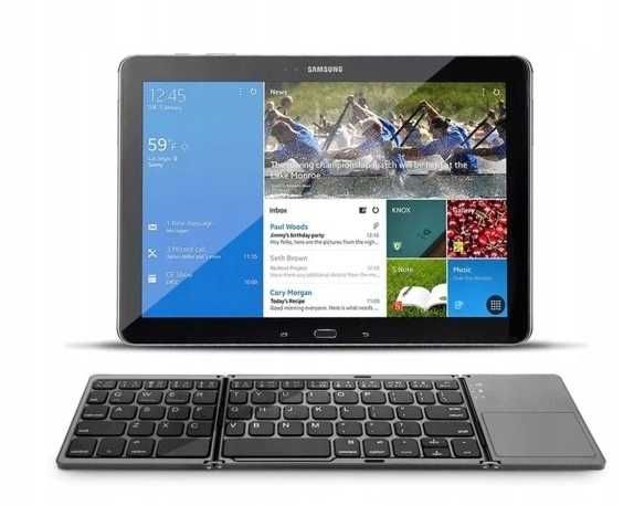 Składana Bezprzewodowa Klawiatura + Touchpad